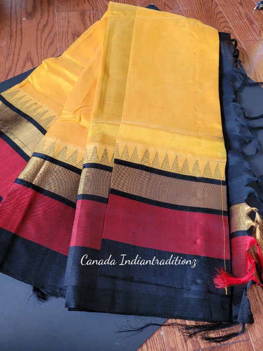 Pure temple Kuppadam saree