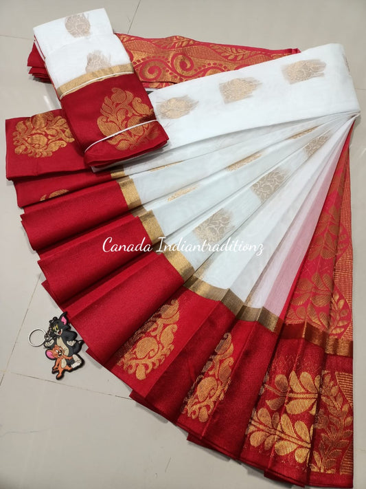 Kottanchi cotton silk saree