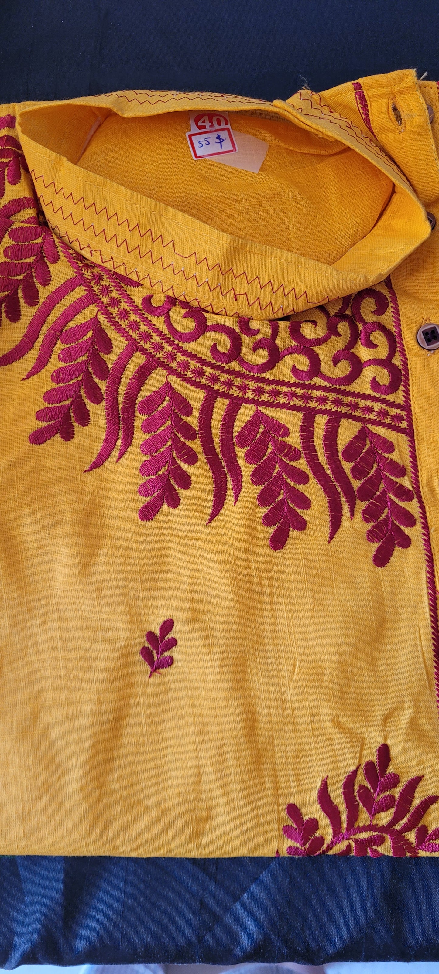 Embroidery men's kurta only