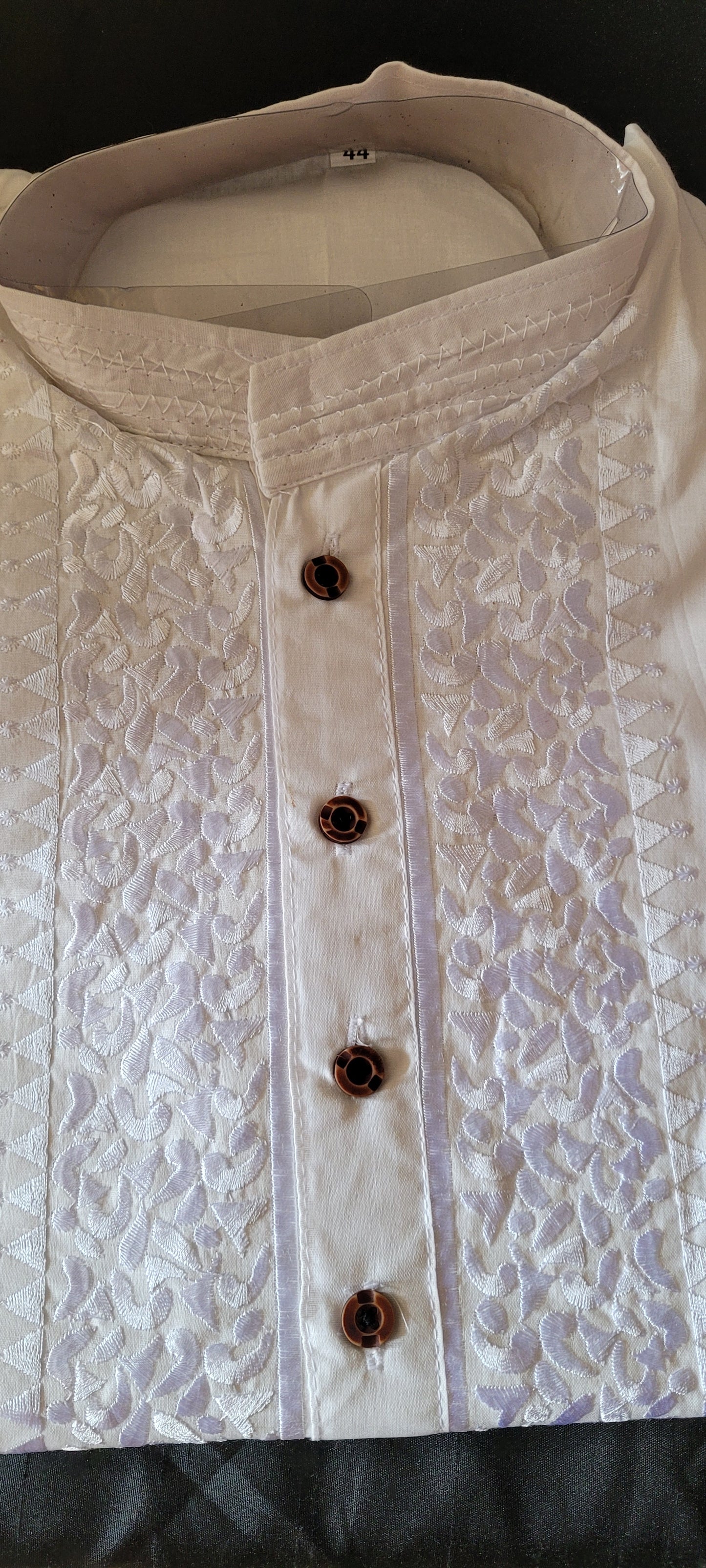 Embroidered men's kurta only