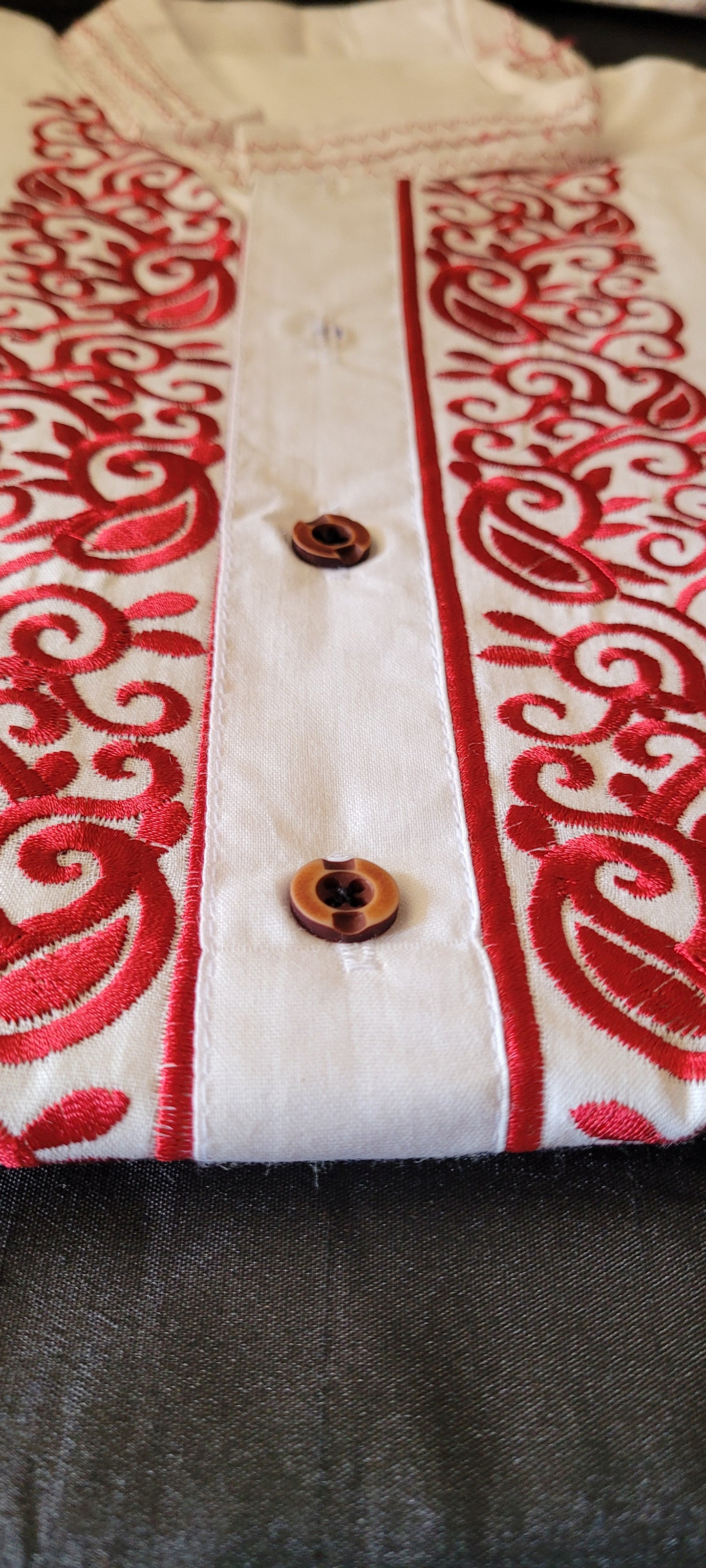 Embroidered men's kurta only