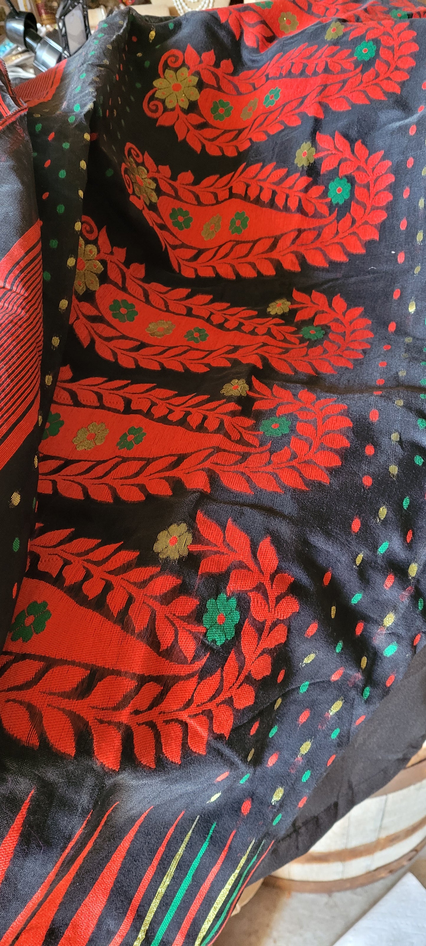 Soft dhakai saree