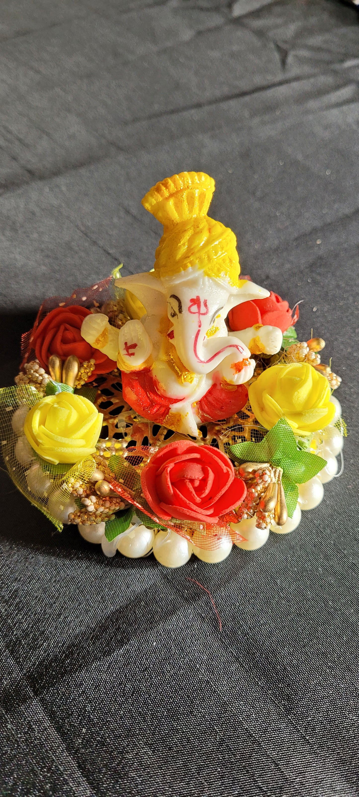 Marble ganesh ji table top