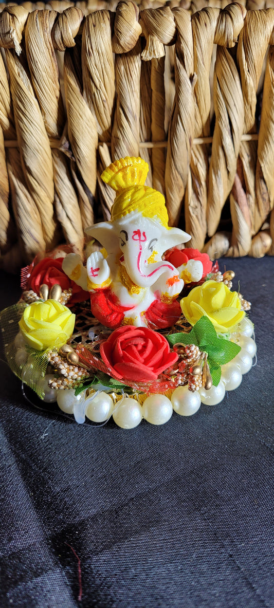 Marble ganesh ji table top