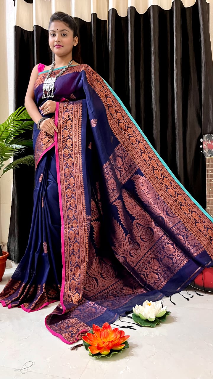 LINEN COTTON SAREE