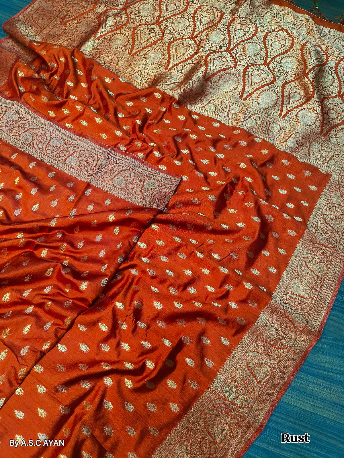 Khadi katan silk saree