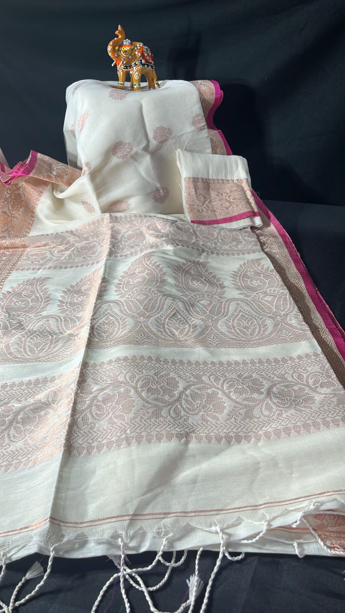 LINEN COTTON SAREE