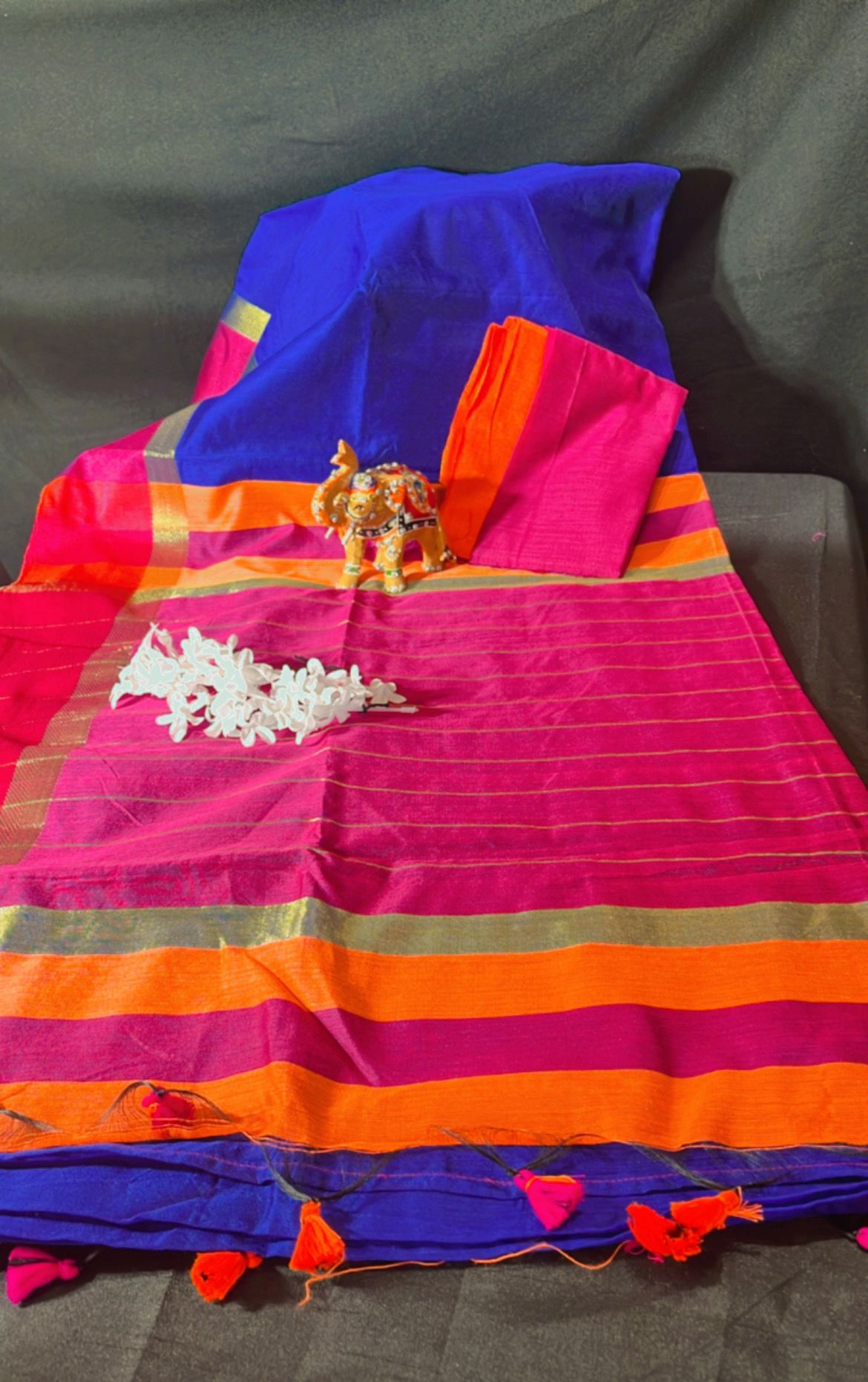 Handloom cotton silk saree