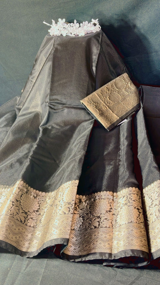 Kora organza saree