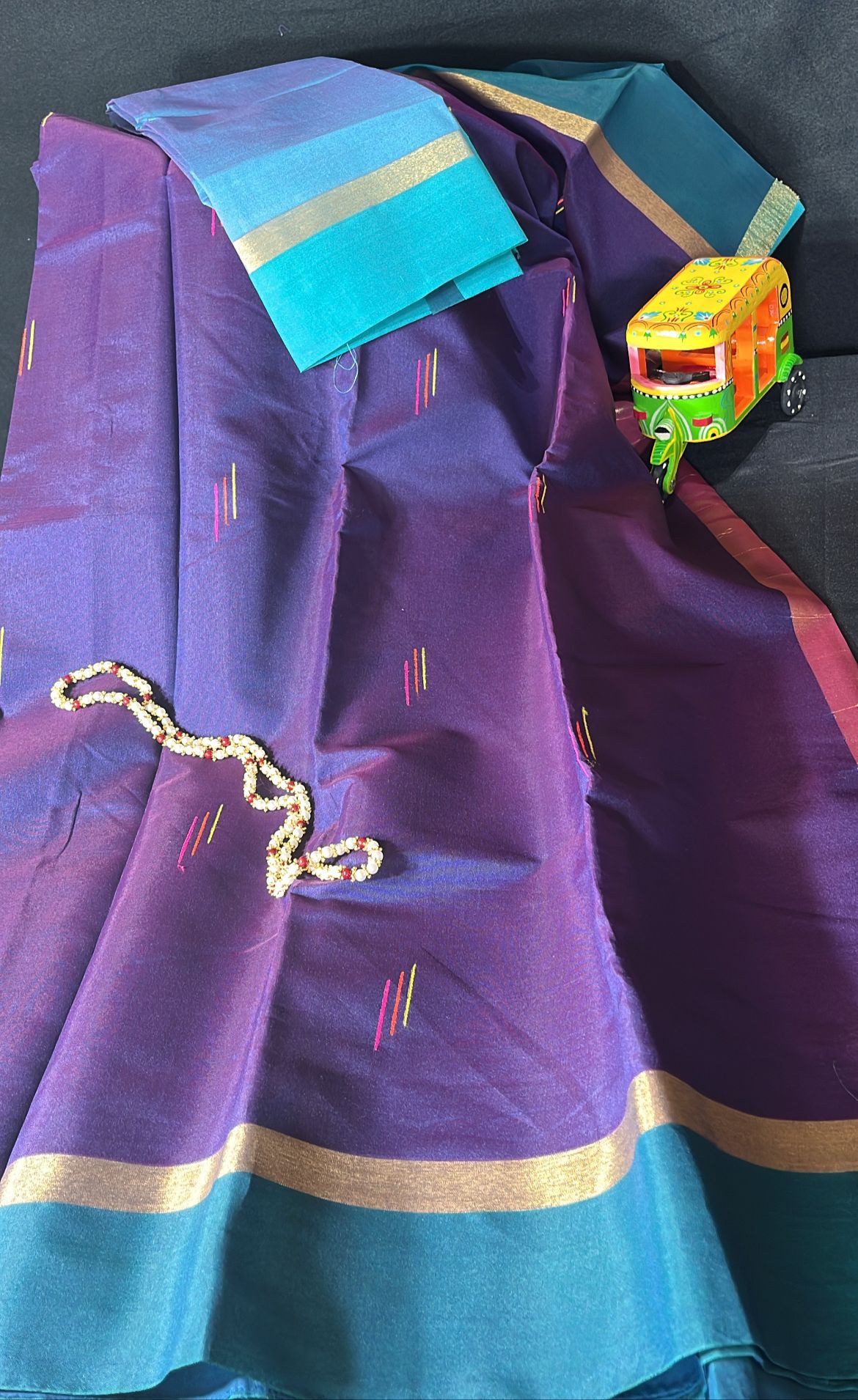 Cotton silk saree