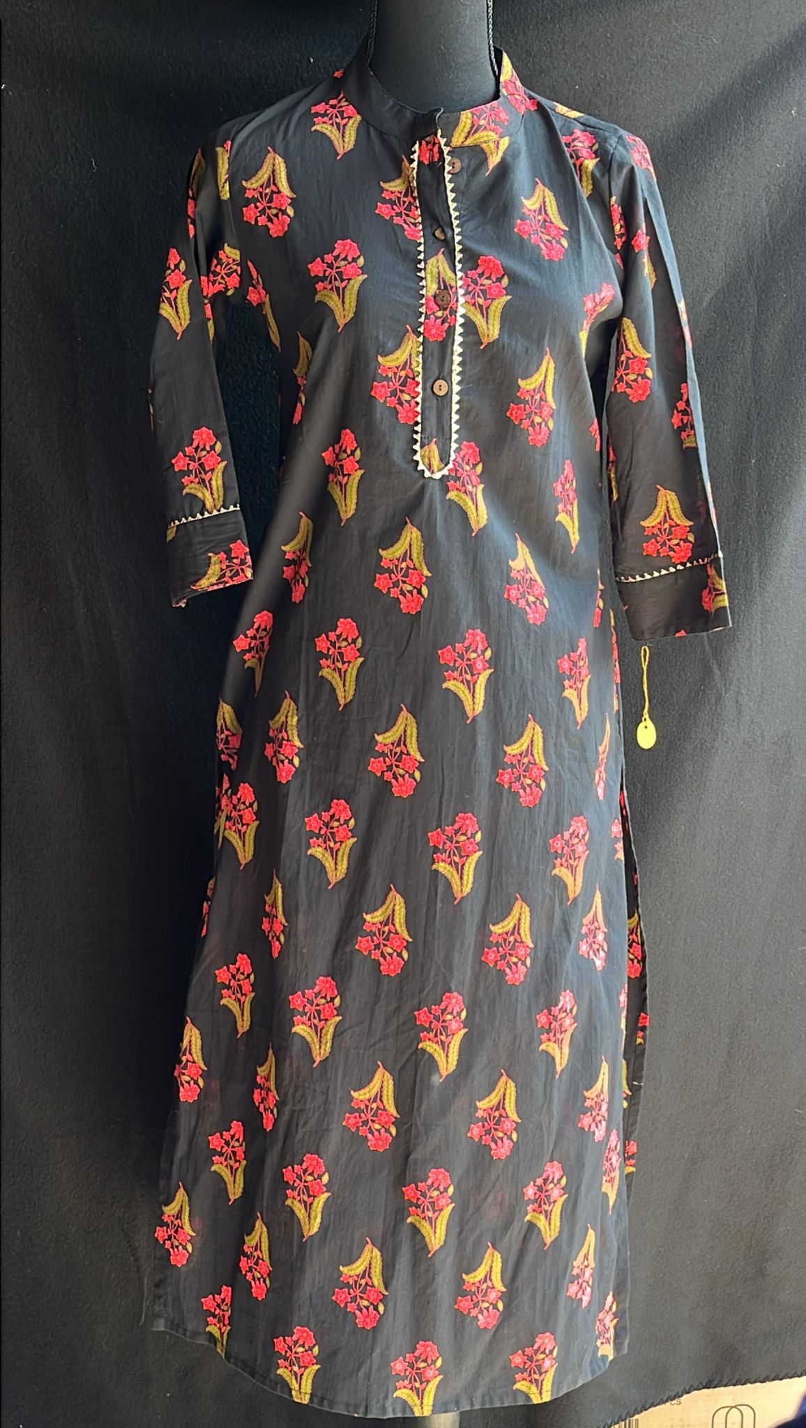 Hand block print Kurti