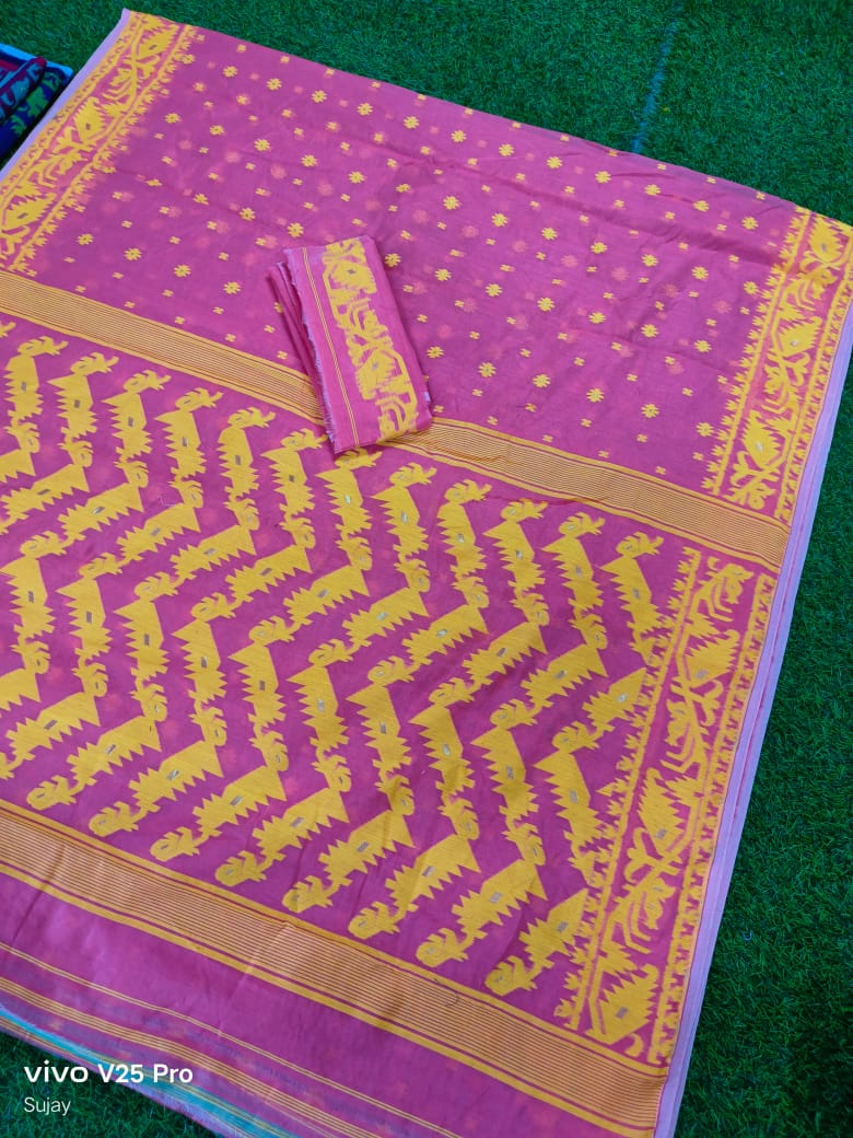 Dhakai Jamdani Saree