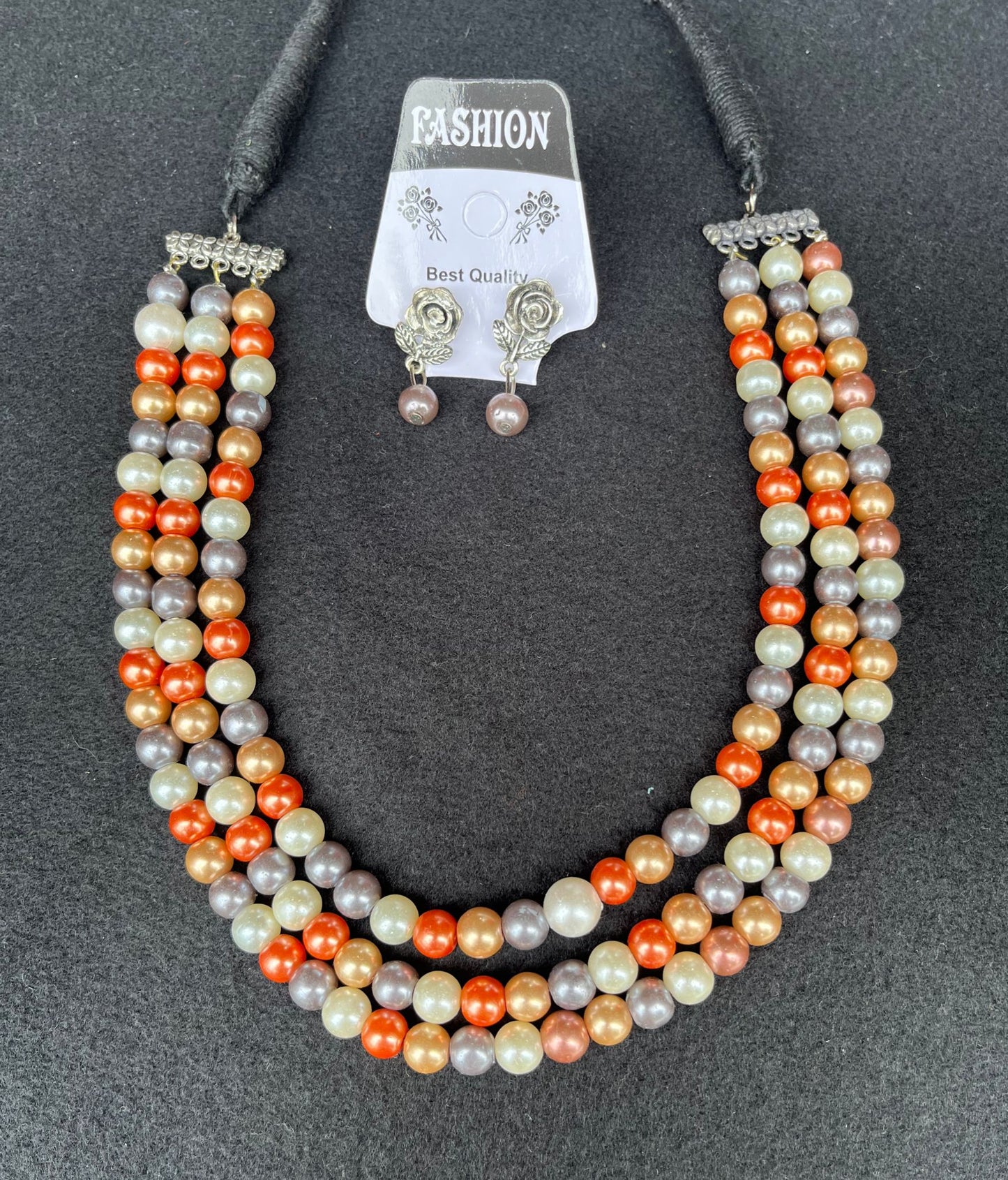 Jewelry Multi coloured beaded set  SALE