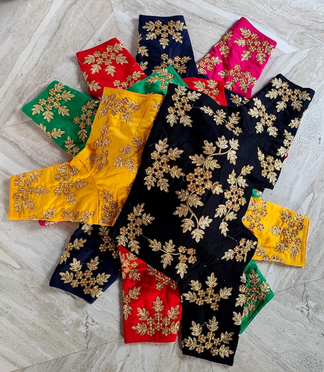 Party wear embroidery blouse