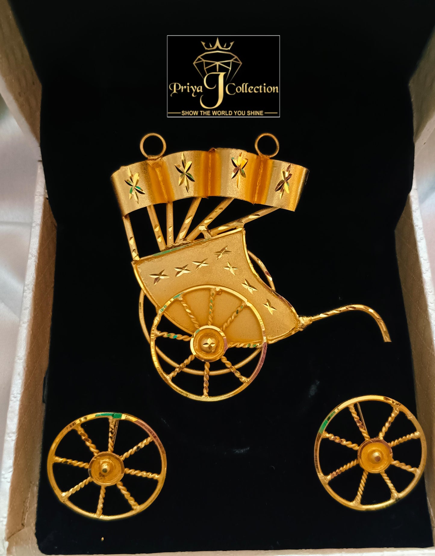 Heritage Rickshaw kolkata High polish jewellery set