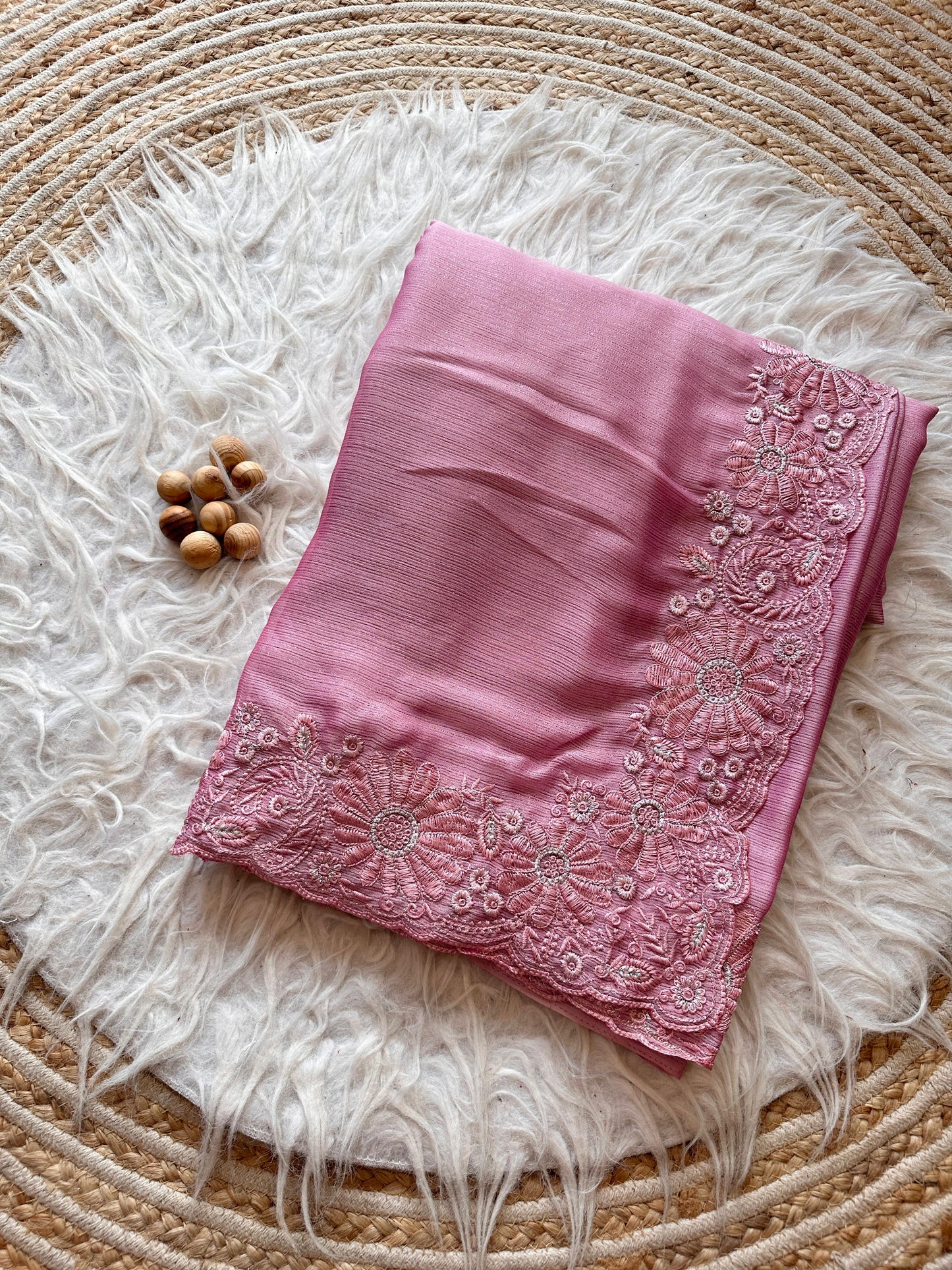 Chiffon party wear saree
