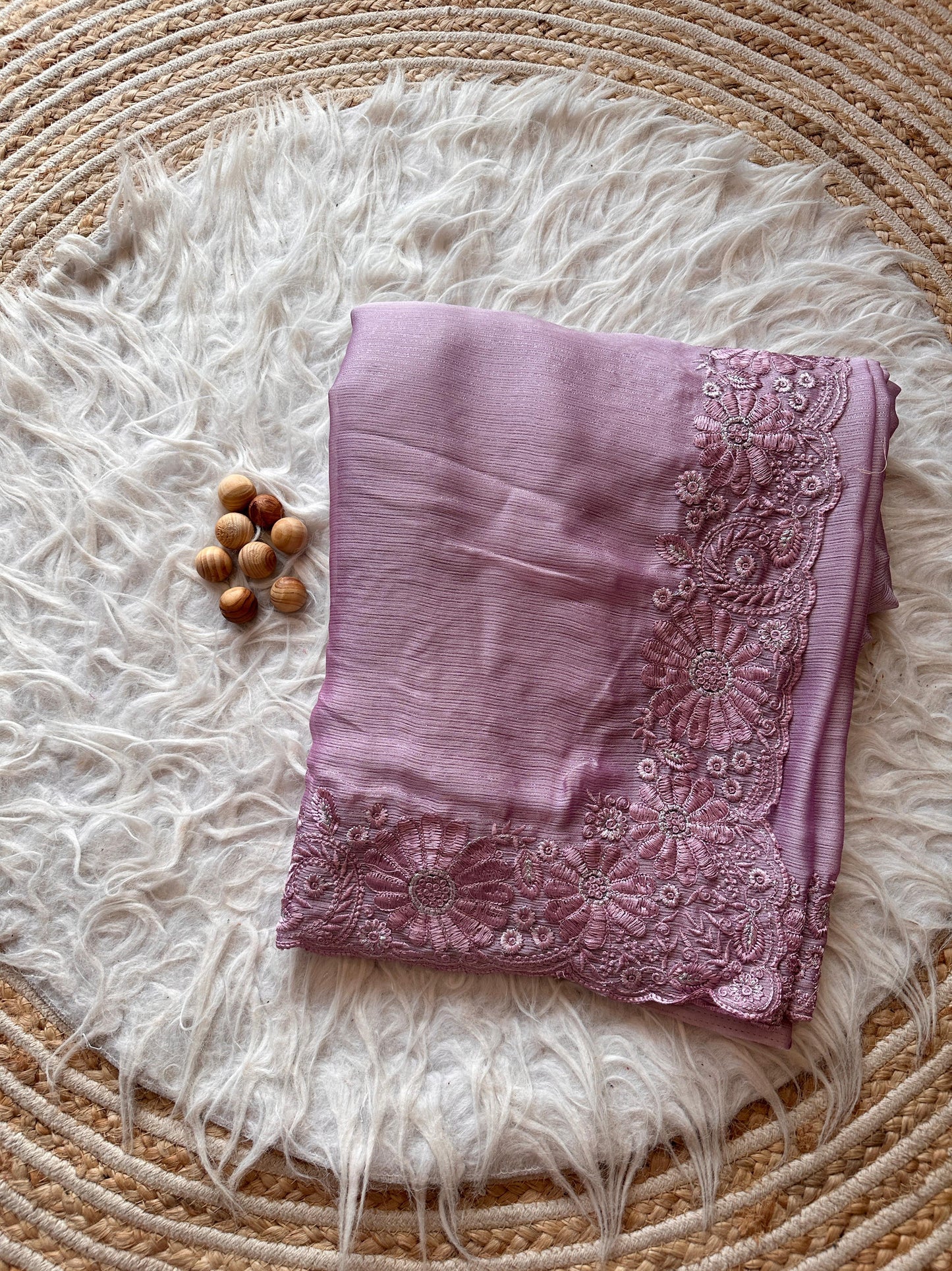 Chiffon party wear saree