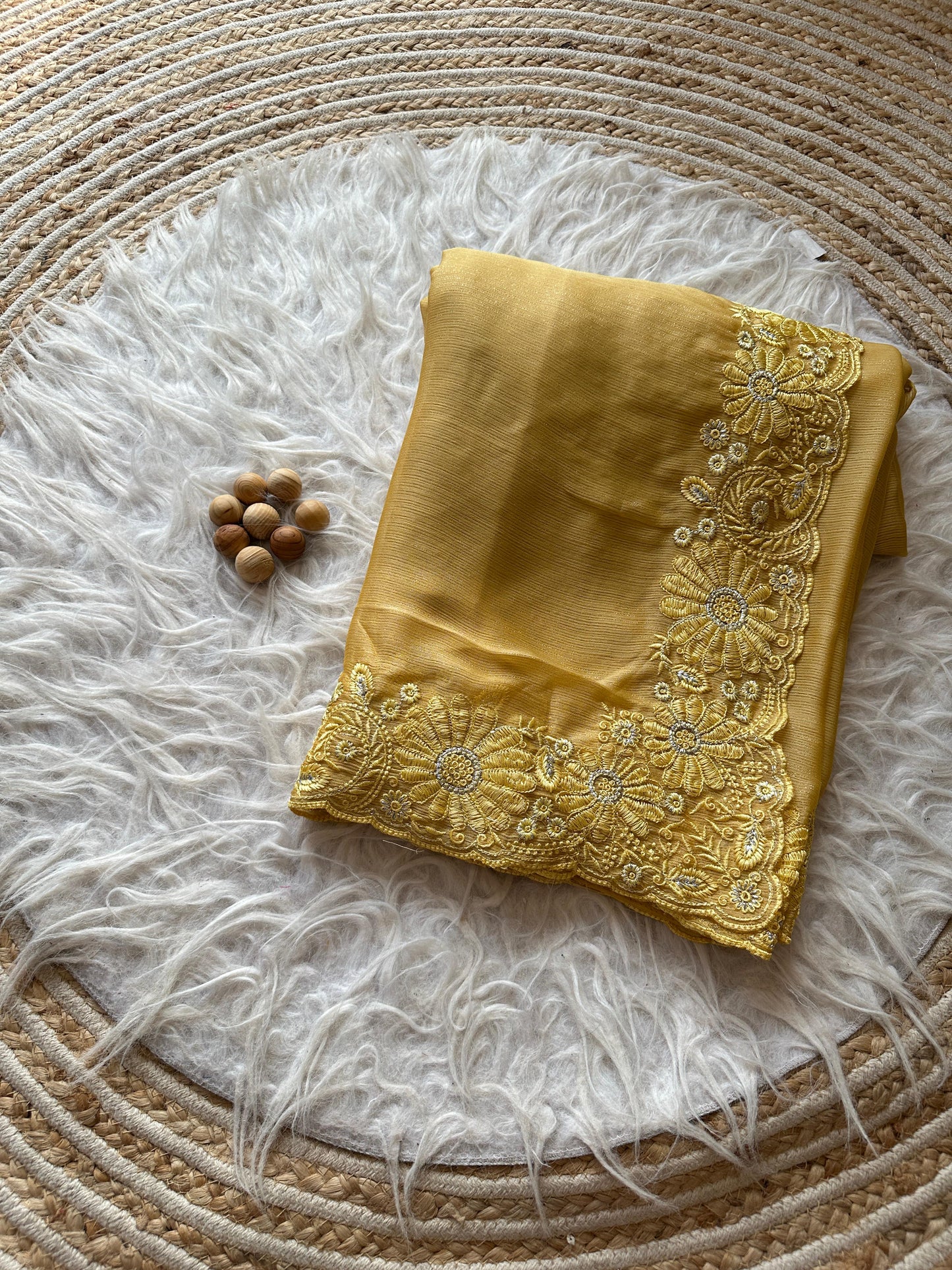 Chiffon party wear saree