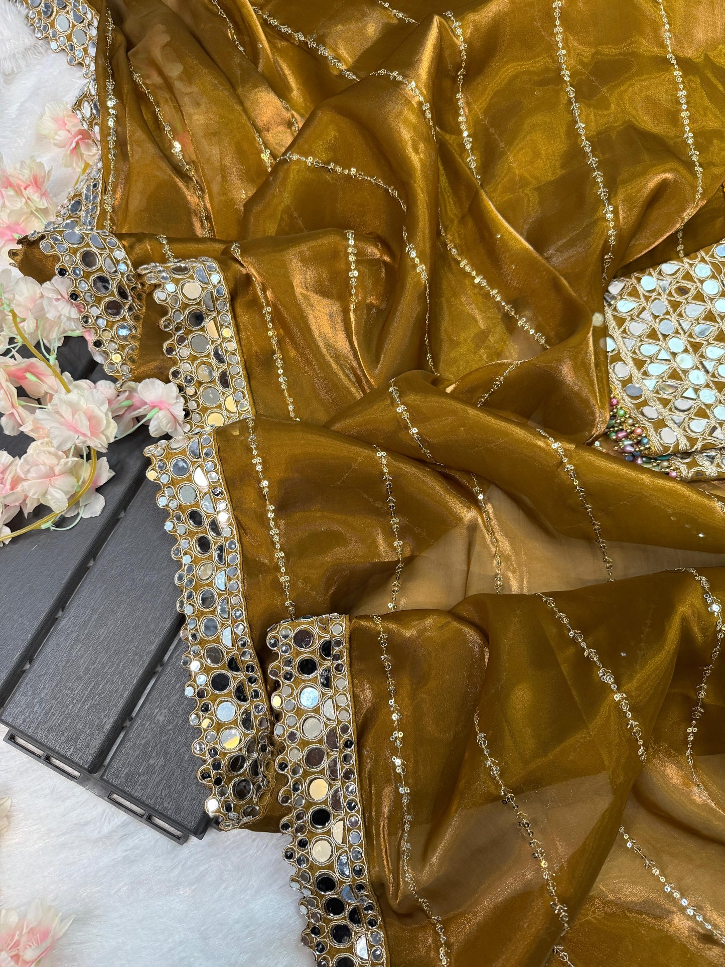 The party wear collection saree