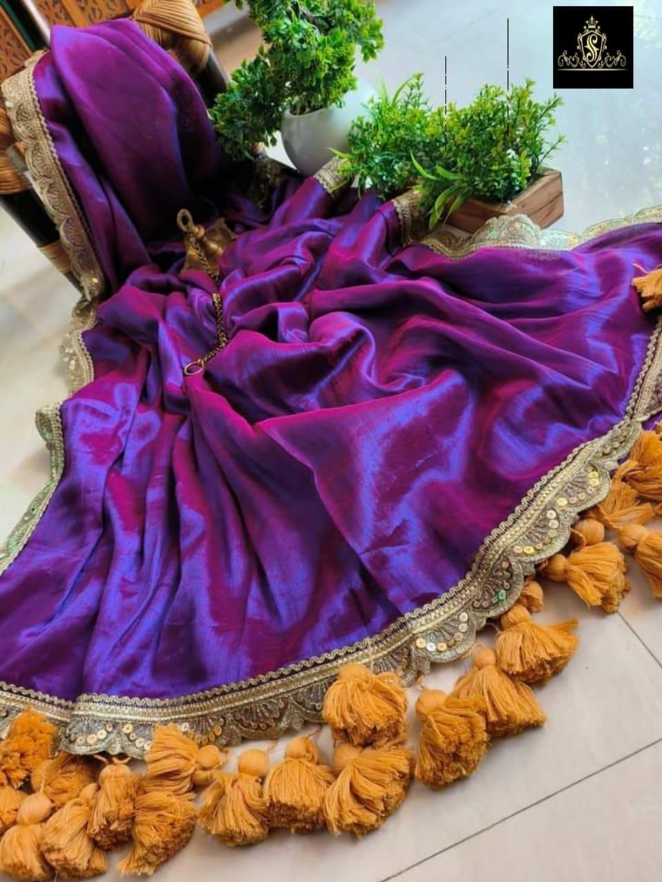 Soft tissue saree