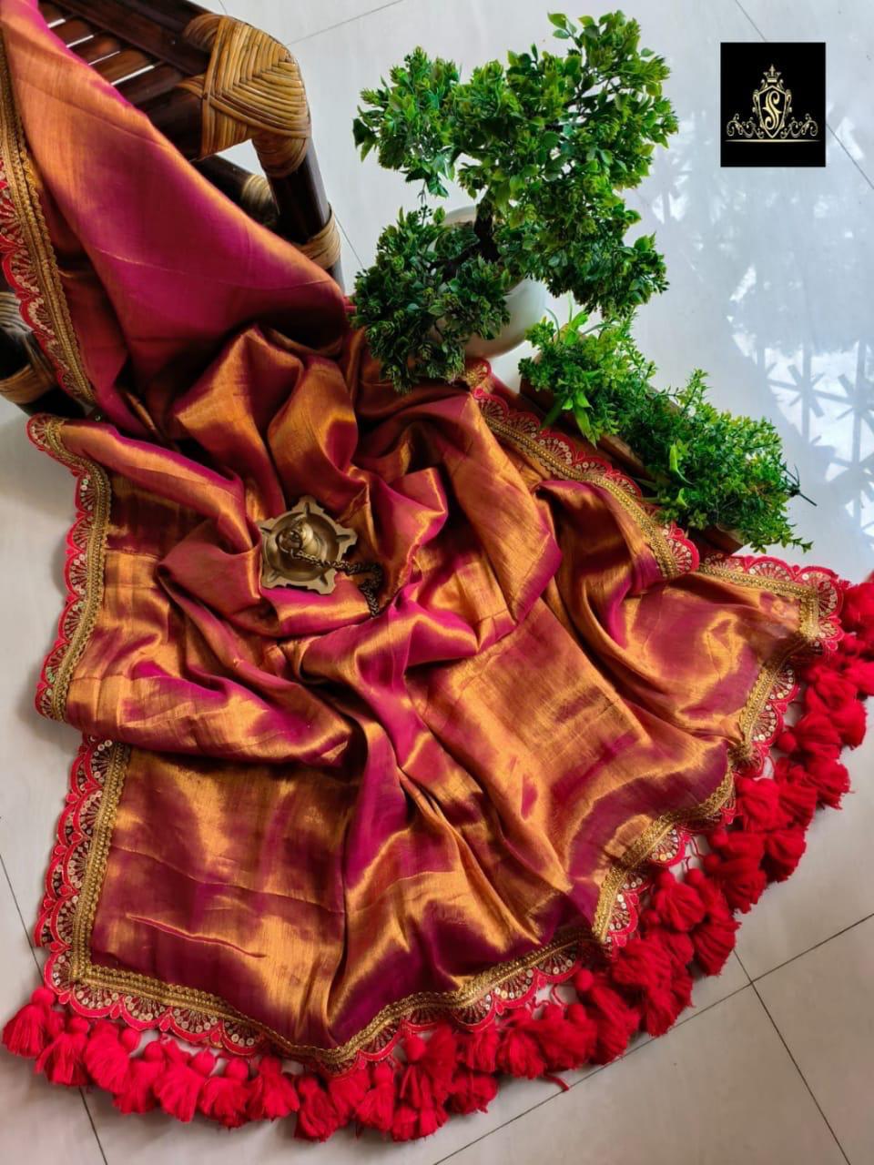 Soft tissue saree