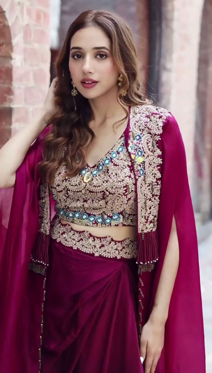 The party wear shrug set collection