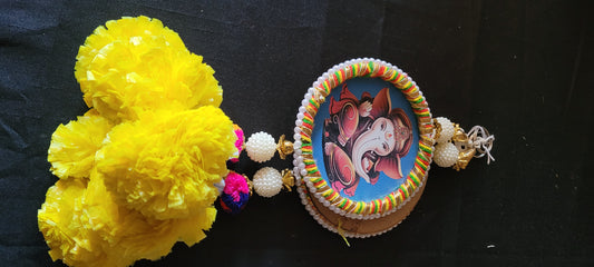 Ganesh ji door hanger or wall hanger a pair