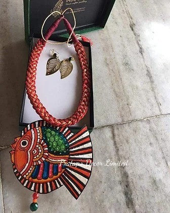 Faux leather jewelry (Hand Made)