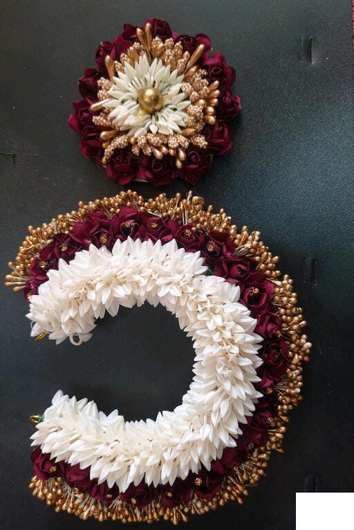 Beautiful hair bun