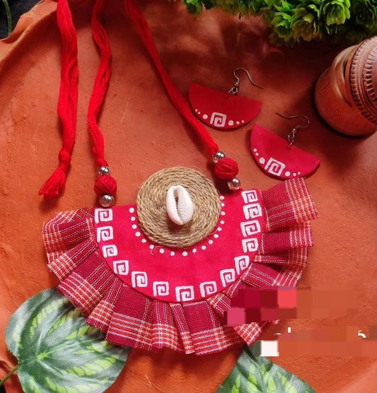 Cloth and jute jewellery sale