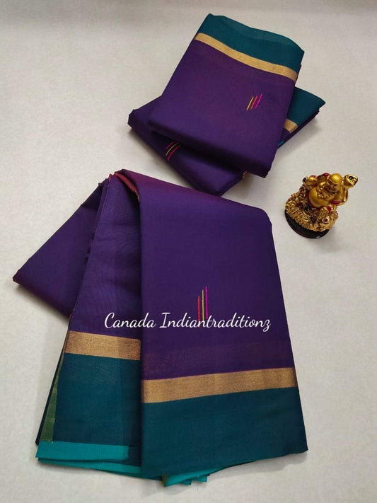 Cotton silk saree