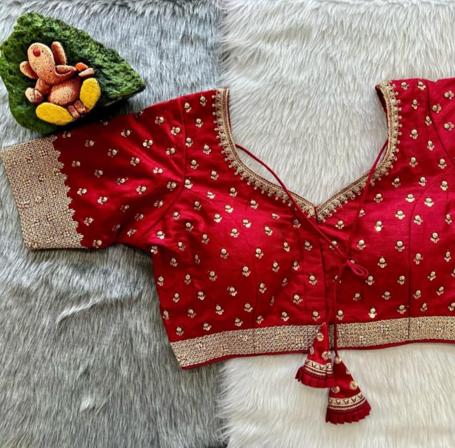 Bridal designer blouse