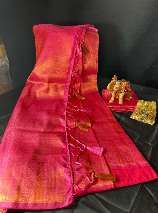 Soft kubera pattu silk saree
