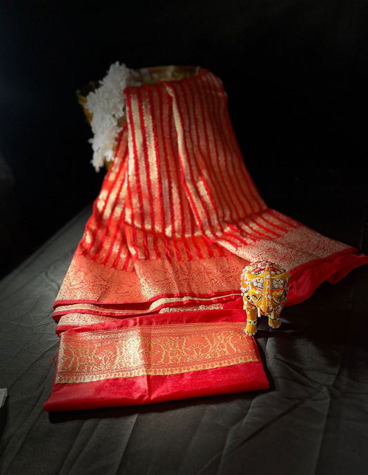 Semi benarshi saree