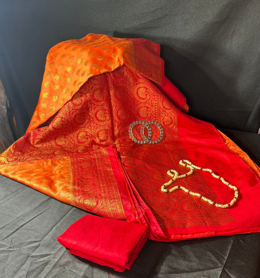 BENARSHI SEMI GEORGETTE SOFT SAREE