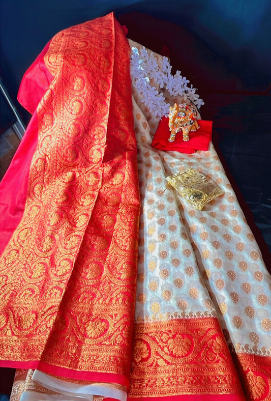 BENARSHI SEMI GEORGETTE SOFT SAREE