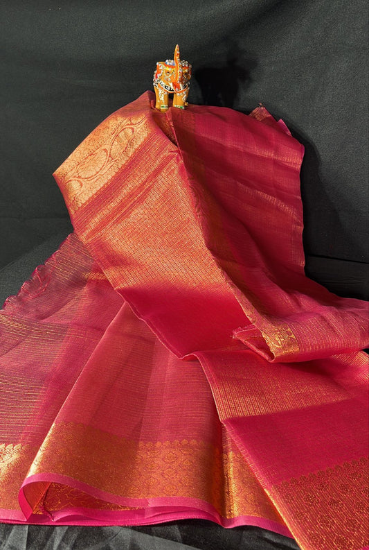 Tissue silk saree