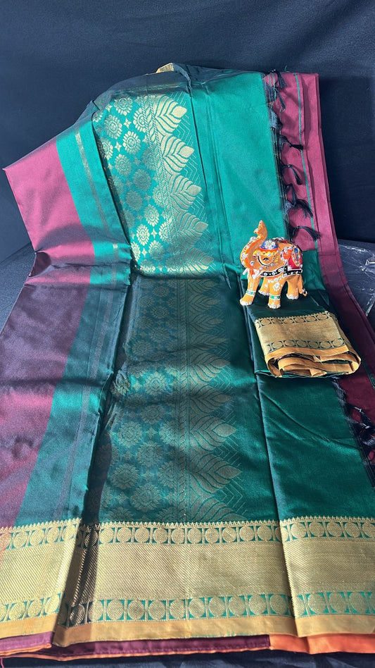 Mangalgiri pattu saree
