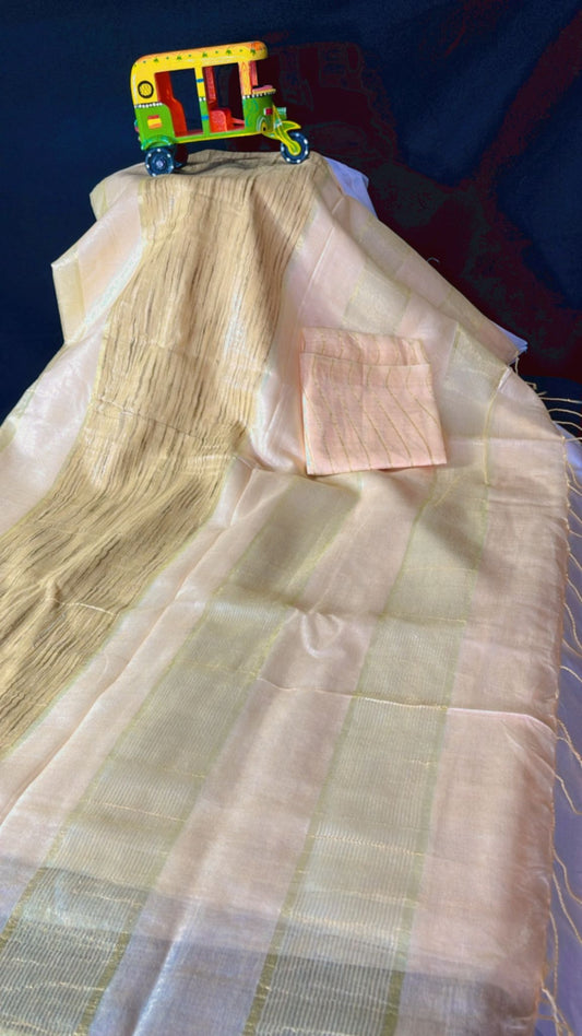 Semi tusssar saree