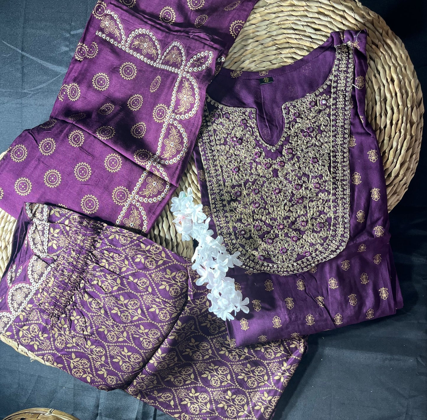 3 piece sharara set