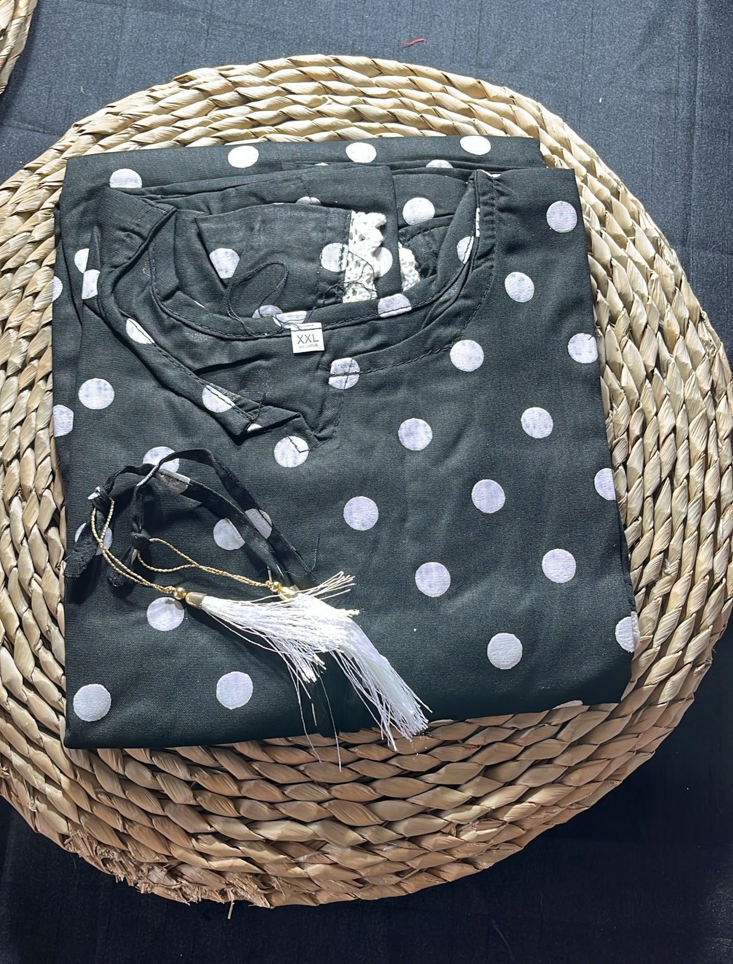 Bobby print kaftan tops