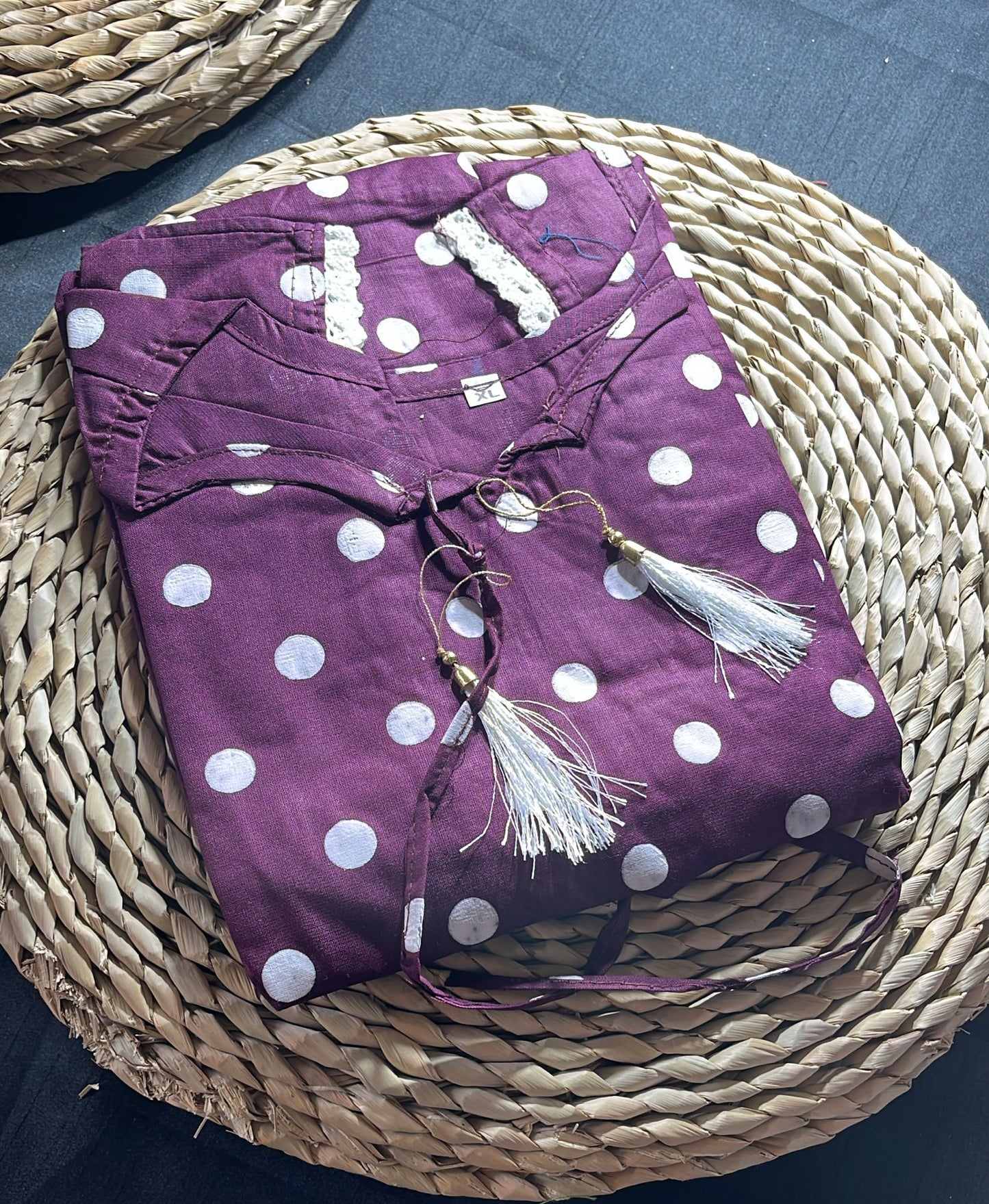Bobby print kaftan tops