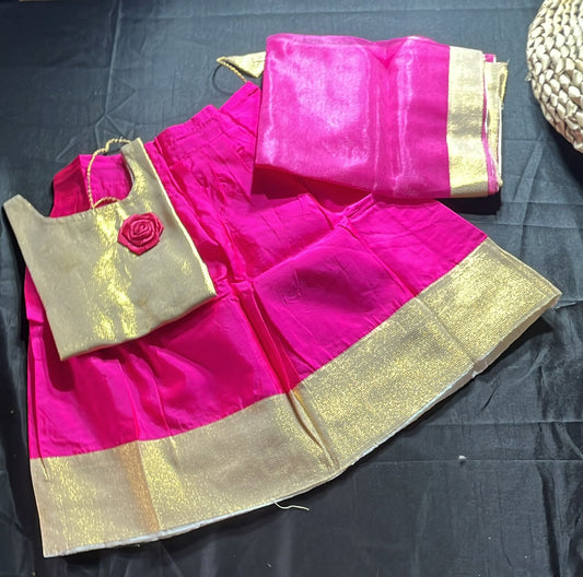 Baby girls 6 months old lehenga set