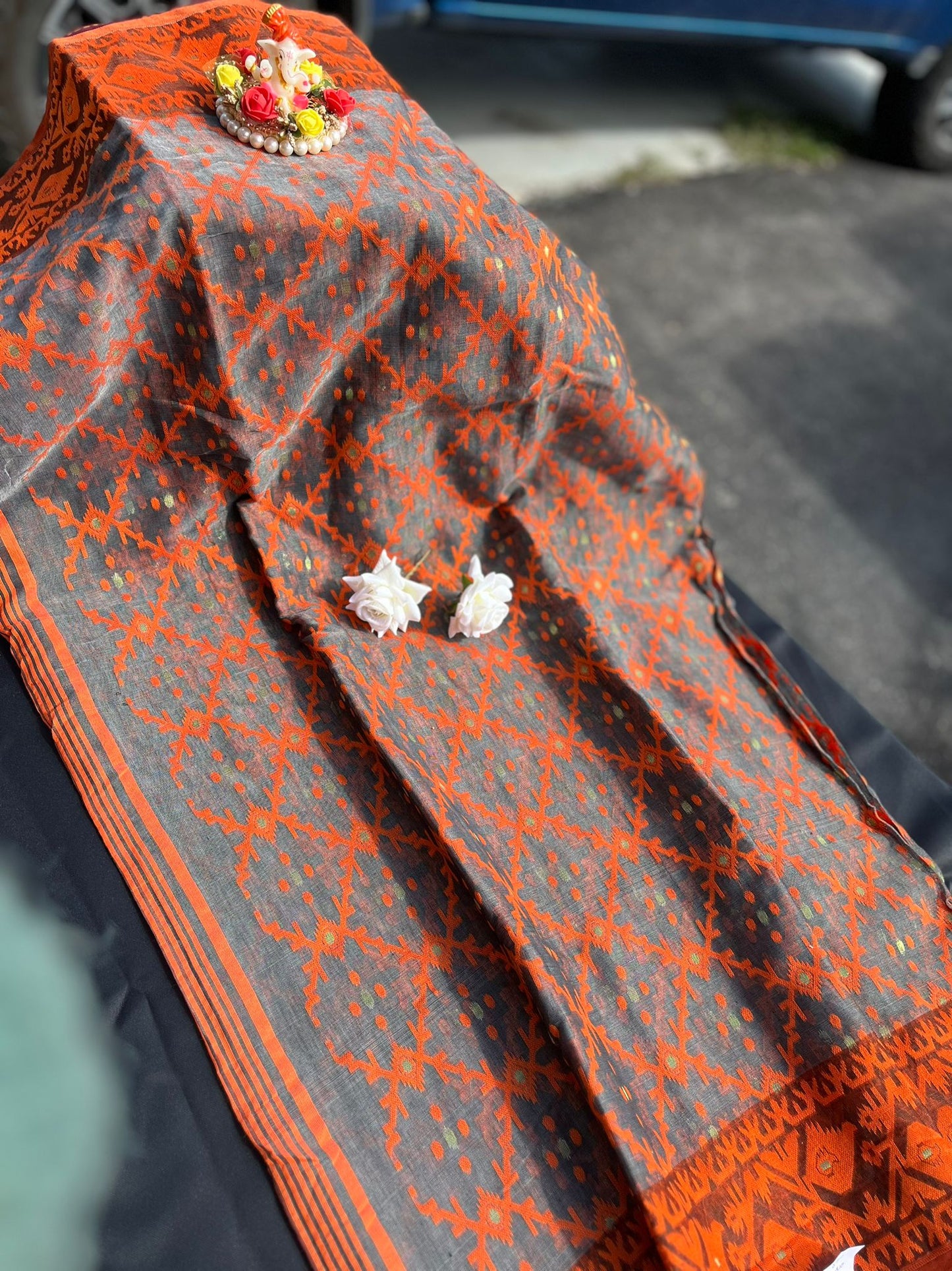 Good quality soft dhakai saree
