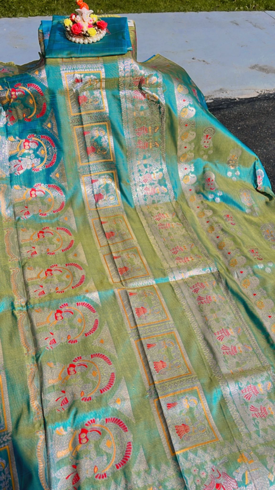 Baluchuri  work saree high quality silk