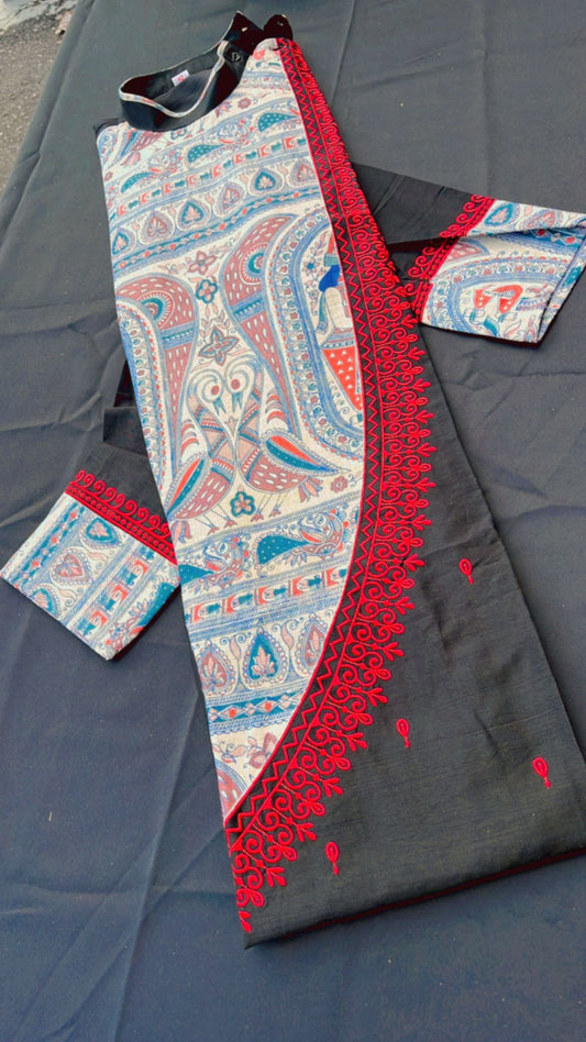 Madhubani print men's kurta only