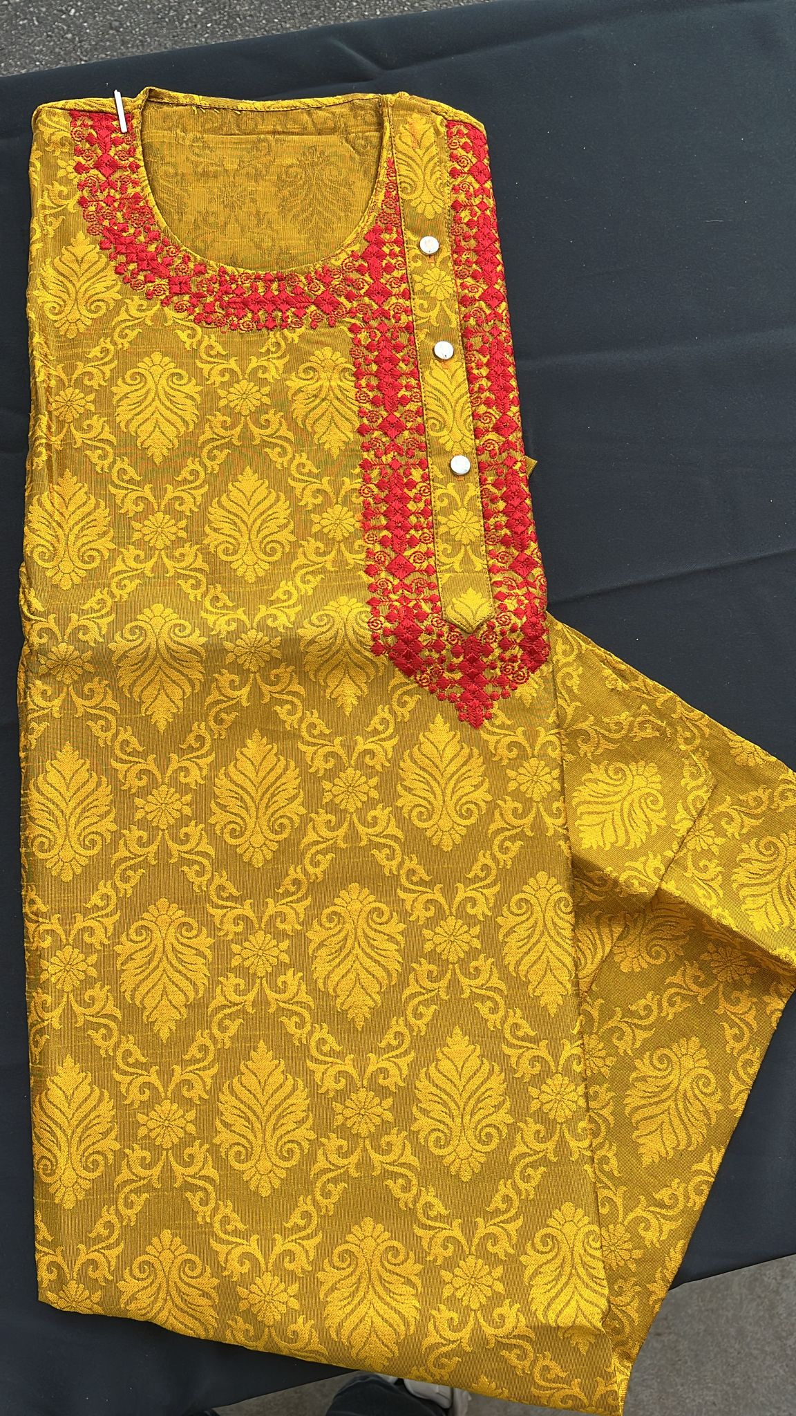 Cotton silk men's kurta only