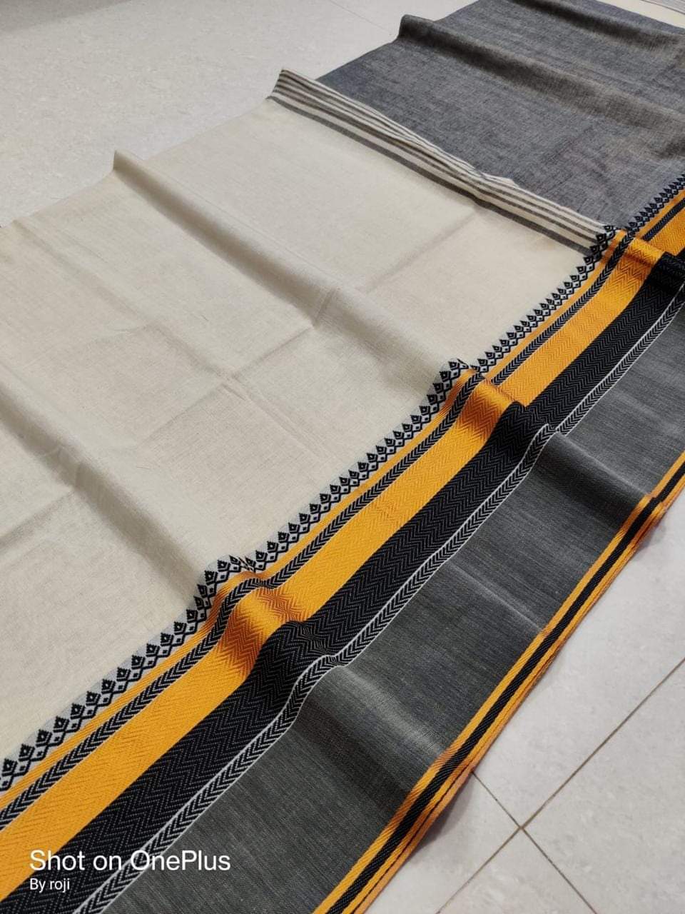 Pure khadi cotton saree