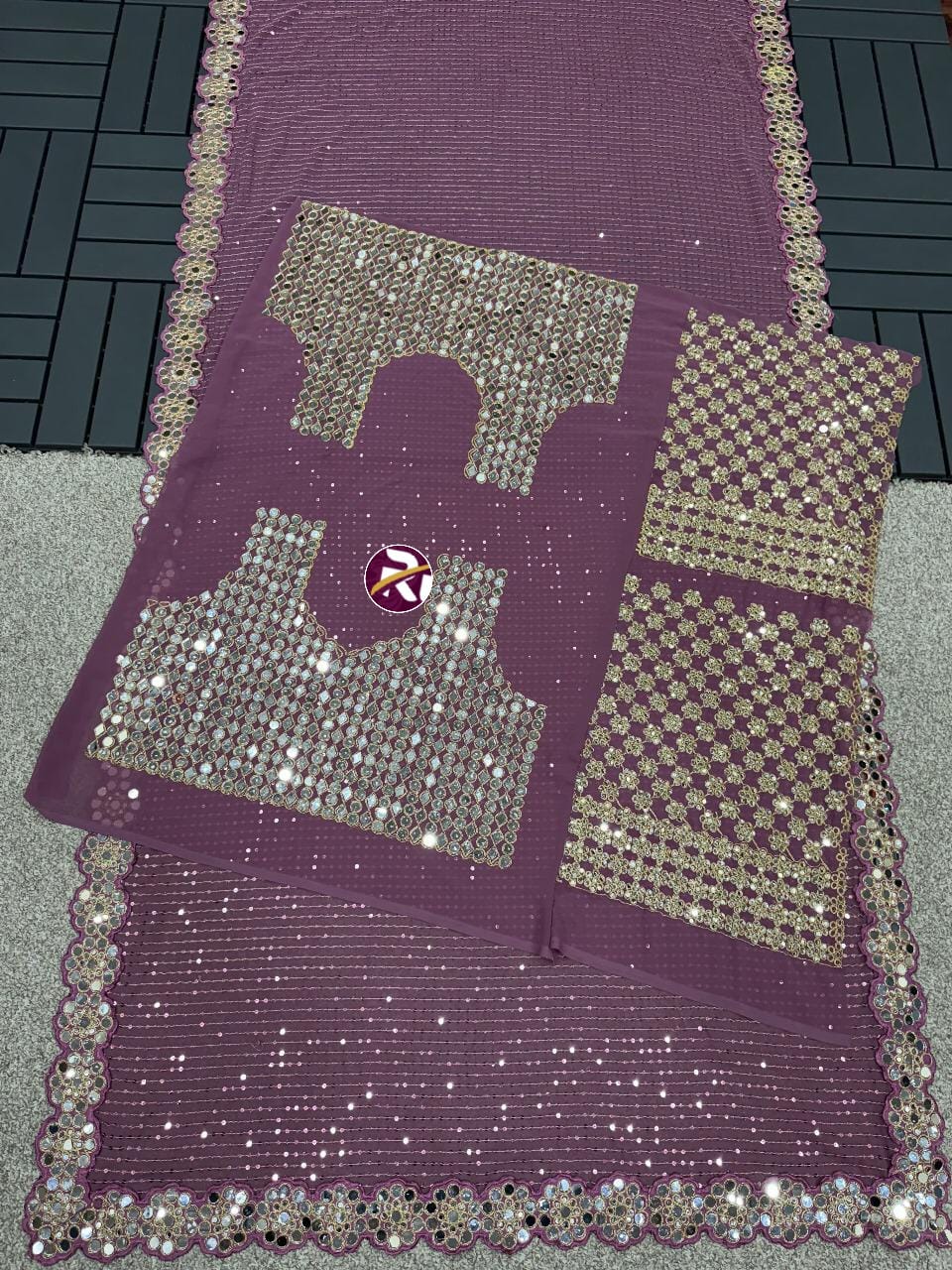 Boutique design Saree