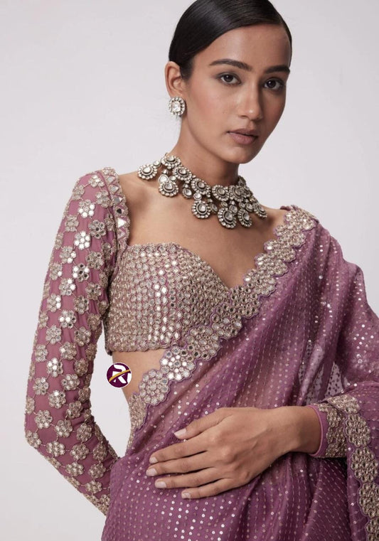 Boutique design Saree